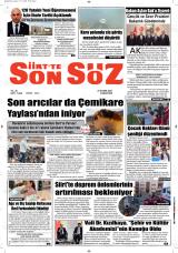 SİİRT’TE SON SÖZ